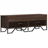 TV ormarić smeđa boja hrasta 122 x 34 x 41 cm konstruirano drvo | Shoptok.si