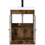  Set namještaja za kupaonicu Dimljeni hrast 78,5 x 37,5 x 81 cm | shoptok.hr