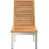  Ležaljka Prirodna nafta 205 x 53 x 100 cm Čvrsto drvo akacije | Eponuda.com
