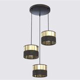  visilica na sajli lux 3xE27/15W/230V crna/zlatna | Eponuda.com