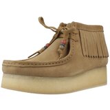 Clarks Gležnjarji WBWEDGE FRINGE Kostanjeva Cene