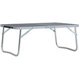  Sklopivi stol za kampiranje sivi aluminijski 60 x 40 cm | Eponuda.com