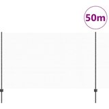 vidaXL Ogradni količki 22 kosov U-kanal sivi 140 cm jeklo, Šesterokotna ograja siva 1.4x50 m jeklo | Shoptok.si