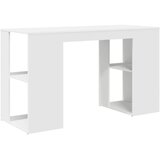  Stol s policom Bijelo 130 x 50.5 x 75 cm Konstruirano drvo | shoptok.hr