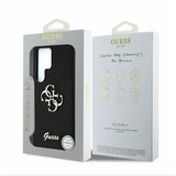 Guess PU Fixed Glitter 4G Metal Logo Zadní Kryt pro Samsung Galaxy S25 Ultra Black Ovitek za telefon Vijolična | Shoptok.si
