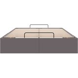  Otomanski okvir kreveta bez madraca sivi 120x200cm umjetne kože | shoptok.hr