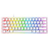 Razer Tastatura Huntsman Mini Mercury Edition 60% Opto-Gaming Keyboard (Clicky Purple Switch) | Eponuda.com