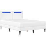  Krevetna konstrukcija Bijela 160 x 200 cm Umjetna koža | shoptok.hr