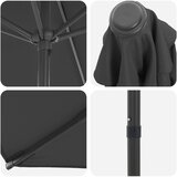  Vrtni suncobran 200 x 300 cm Poliester Pravokutni Antracit | shoptok.hr