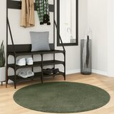  Tepih HUARTE kratkih vlakana mekani i perivi zeleni Ø 120 cm | Eponuda.com