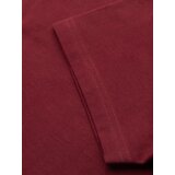 Ombre Classic BASIC men's cotton T-shirt - maroon | Shoptok.si