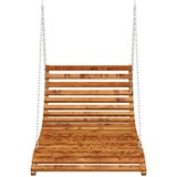  Za ljuljanje od savijenog drva i tikovine 115x147x46 cm | shoptok.hr