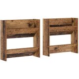 vidaXL ormarići za cipele na zidu 2 pcs staro drvo 60 x 18 x 60 cm | shoptok.hr