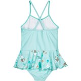 Playshoes Jednodijelni kupaći kostim 'Einhornmeerkatze' tirkiz / siva / menta / bijela | shoptok.hr