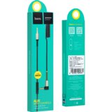 hoco. Audio kabel 3.5 mm sa mikrofonom, dužina 2.0 metra - UPA02 Spring Audio AUX MIC | Eponuda.com