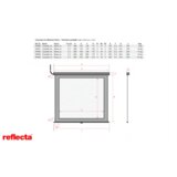 Reflecta Motorno platno za projektor CrystalLine, 4:3, 300x233cm | Eponuda.ba