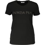 Patrizia Pepe WOMEN&#39;S SHORT SLEEVE T-SHIRT BLACK | shoptok.hr