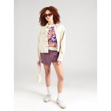 Iriedaily Pulover 'Tilda' lila / oranžna / volneno bela | Shoptok.si