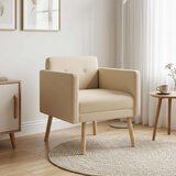  Ukrasna fotelja Krem Tkanina | shoptok.hr