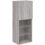 TV ormarić s LED svjetlima boja hrasta 40 5x30x102 cm | shoptok.hr
