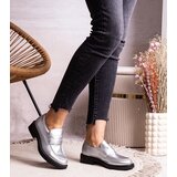 Gemre Silver elegant loafers Élodie | Shoptok.si
