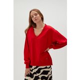 Marisse Women's Sweatshirt L-Bl-4608 Red Cijene