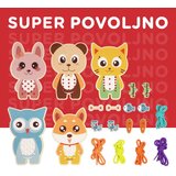 CUTE&COOL- Cute&Cool drvena igračka pertlanja 5 životinja Cijene