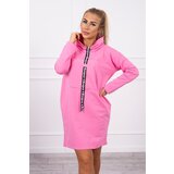 Kesi Dress with tie light pink Cene