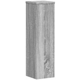 vidaXL Stojalo za rastline 2 kosa siva sonoma 17x17x60 cm inž. les | Shoptok.si