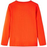  Dječja majica s dugim rukavima jarkonarančasta 116 | shoptok.hr