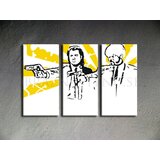 Ručno slikane slike na platnu pop art pulp fiction