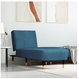 vidaXL Pocivalnik iz modrega zameta | Shoptok.si