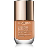 Clarins Everlasting Youth Fluid posvetlitvena podlaga SPF 15 odtenek 112 Amber 30 ml Cene