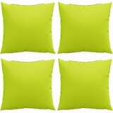  Jastuci za sofu 4 kom. jarko zeleni 60x60 cm tkanina | shoptok.hr
