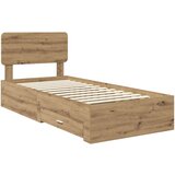  Okvir za krevet s ladicama Umjetnički hrast 100 x 200 cm | shoptok.hr