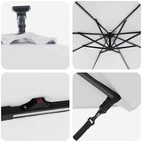  Suncobran Pijesak 294 x 294 x 248 cm Poliester i aluminij | shoptok.hr
