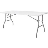  Sklopivi stol za catering dimenzija 180 x 74 x 74 cm bijeli | shoptok.hr