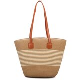La Modeuse Nakupovalne torbe 75577_P178918 Bež | Shoptok.si