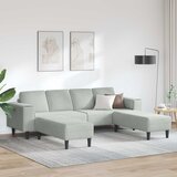  Kauč za dnevni boravak 3 pcs Svijetlo siva 250 x 188 x 76 cm | shoptok.hr
