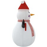  Snjegović na napuhavanje s LED svjetlima 360 cm | shoptok.hr