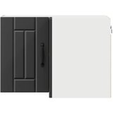  Zidni kutni ormar LUCCA Crna 57 x 57 x 40 cm Konstruirano drvo | Eponuda.ba