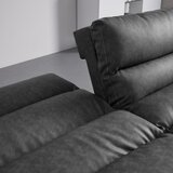 Bessagi Home zofa s posteljno funkcijo lia, temno siva | Shoptok.si