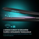 REVAMP Progloss Ion Shine Keramička Pegla za Kosu ST-1850, Crna | shoptok.hr