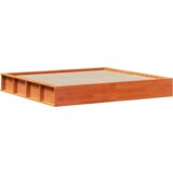  Konstrukcija postelje Voskast rjav 200 x 200 cm, (5000126971) | Shoptok.si