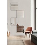 Hanah home ogledalo rectangular 30x120 silver | ePonuda.com