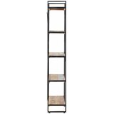 Police za knjige s 5 razina 140x30x180 cm od obnovljenog drva | shoptok.hr