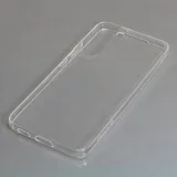 Silikonski omot za Samsung Galaxy S22 Plus, transparentan
