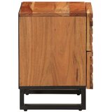  Noćni ormarići 2 kom 40 x 34 x 46 cm masivno bagremovo drvo | Eponuda.com