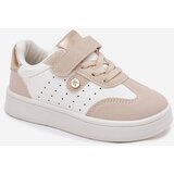 Boto Sports Shoes Sneakers Girls Velcro Beige Zarina | Shoptok.si