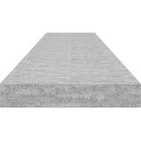  Plutajuće zidne police 4 kom boja betona 120x23,5x3,8 cm MDF | Eponuda.ba